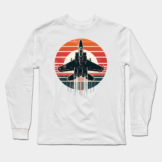 F-15 Long Sleeve T-Shirt by Vehicles-Art